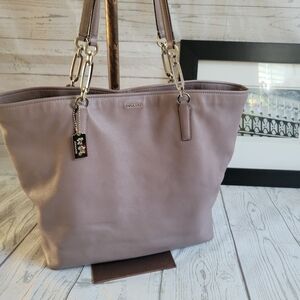 Coach Madison Leather North South Tote #26225